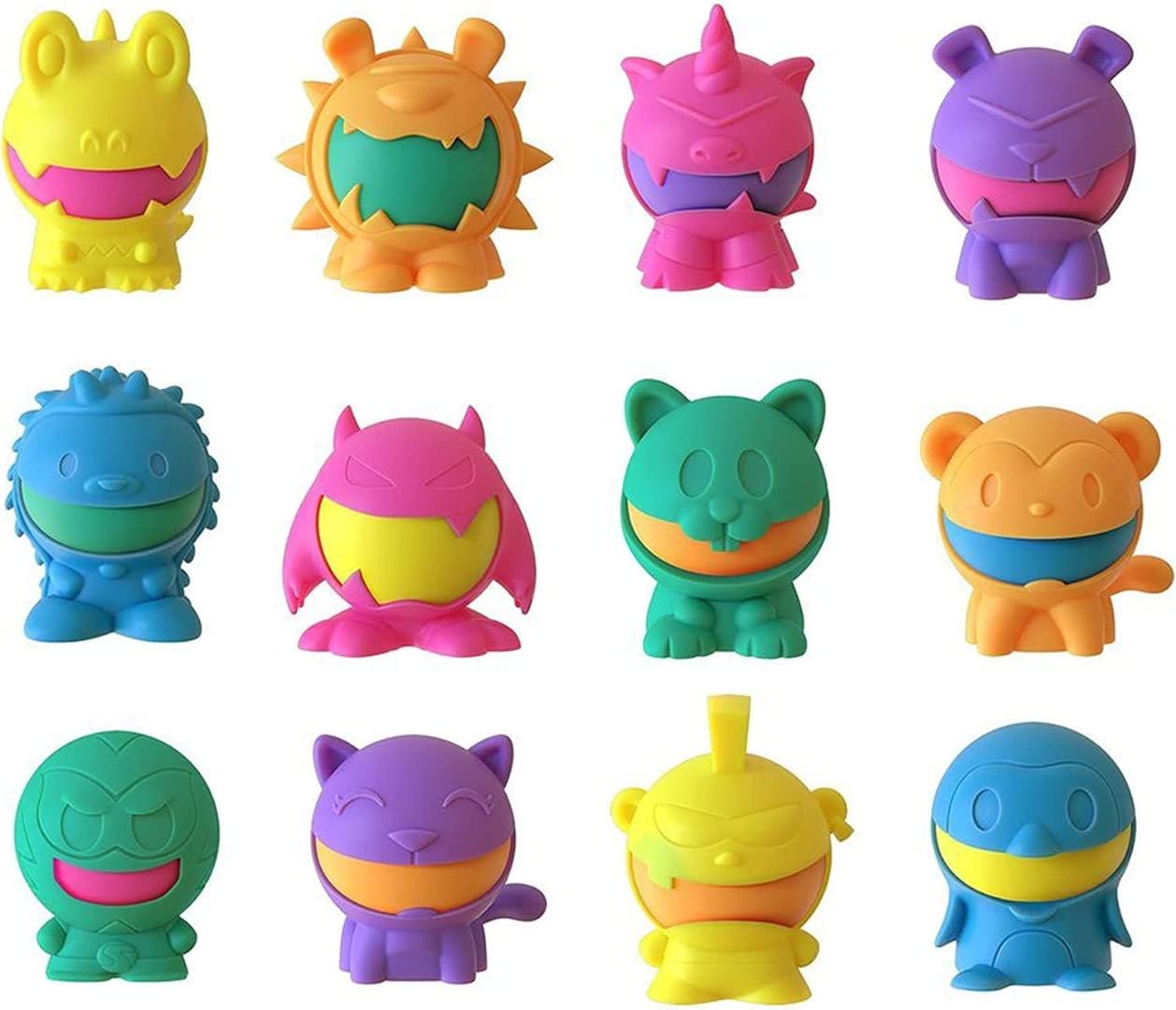 GrandeNero Squeezy, Stretchy-Dohjees Pop -Swap Teenie Nee Doh on The Inside (One Per Order)-Blind Box - Image 4